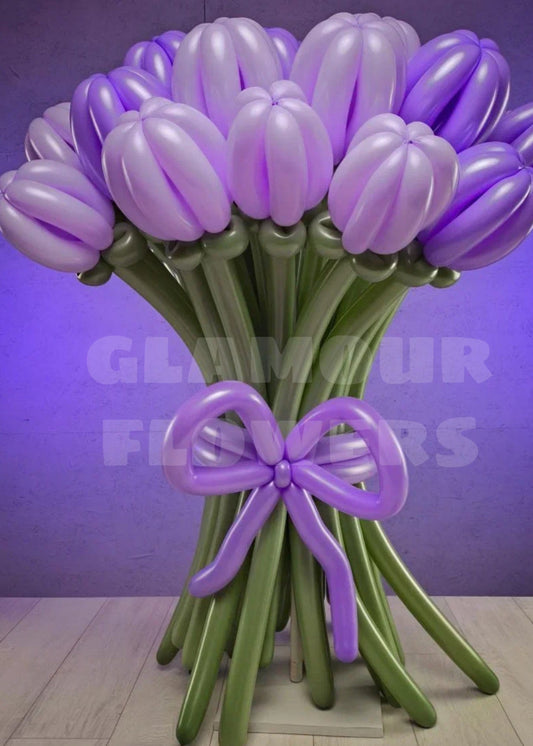 Purple tulips