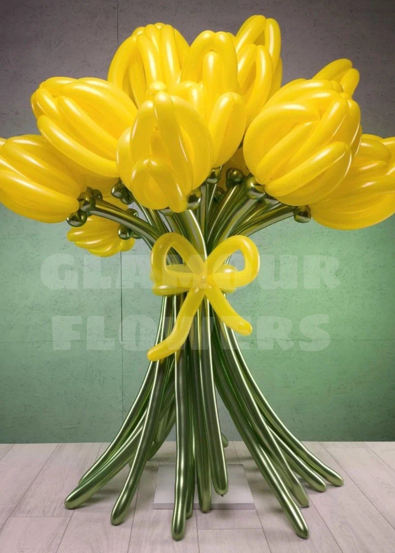 Big yellow tulips