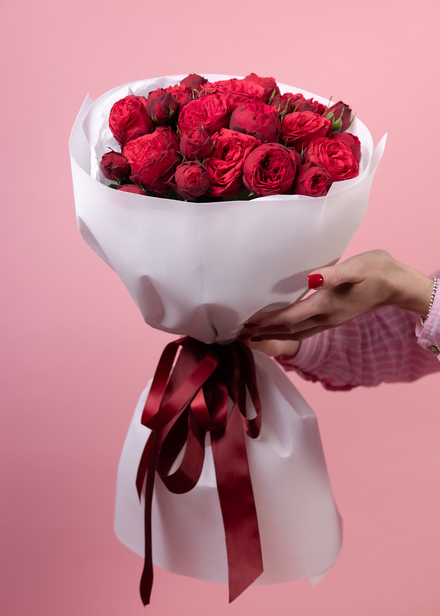 Red Piano Spray Rose Bouquet