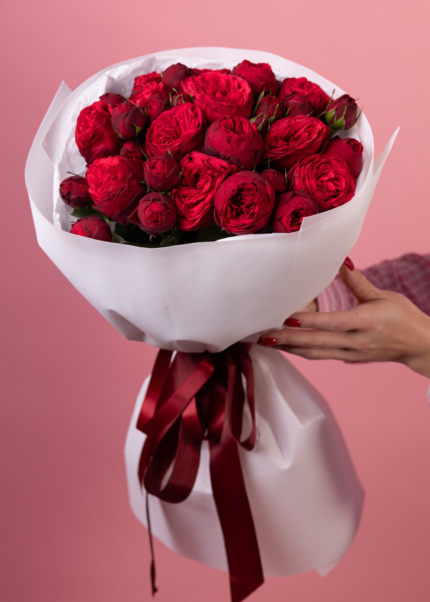 Red Piano Spray Rose Bouquet