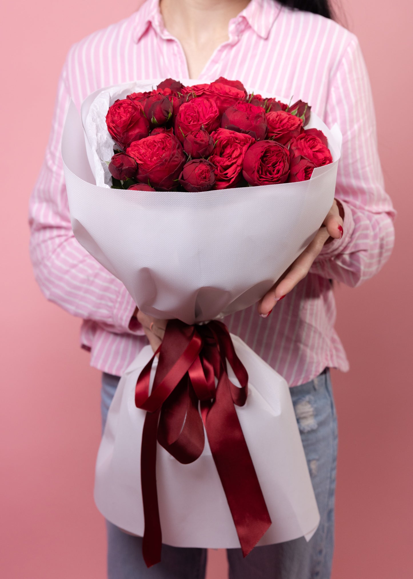Red Piano Spray Rose Bouquet