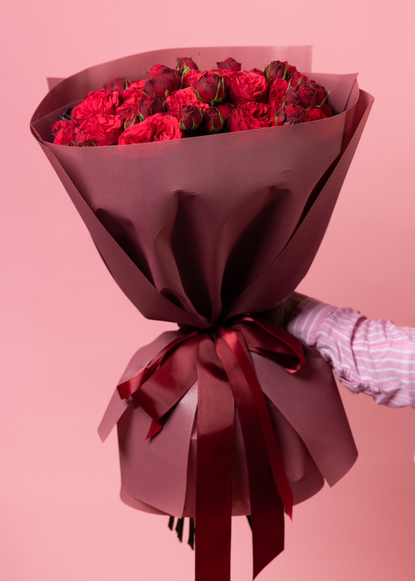 Red Piano Spray Rose Bouquet