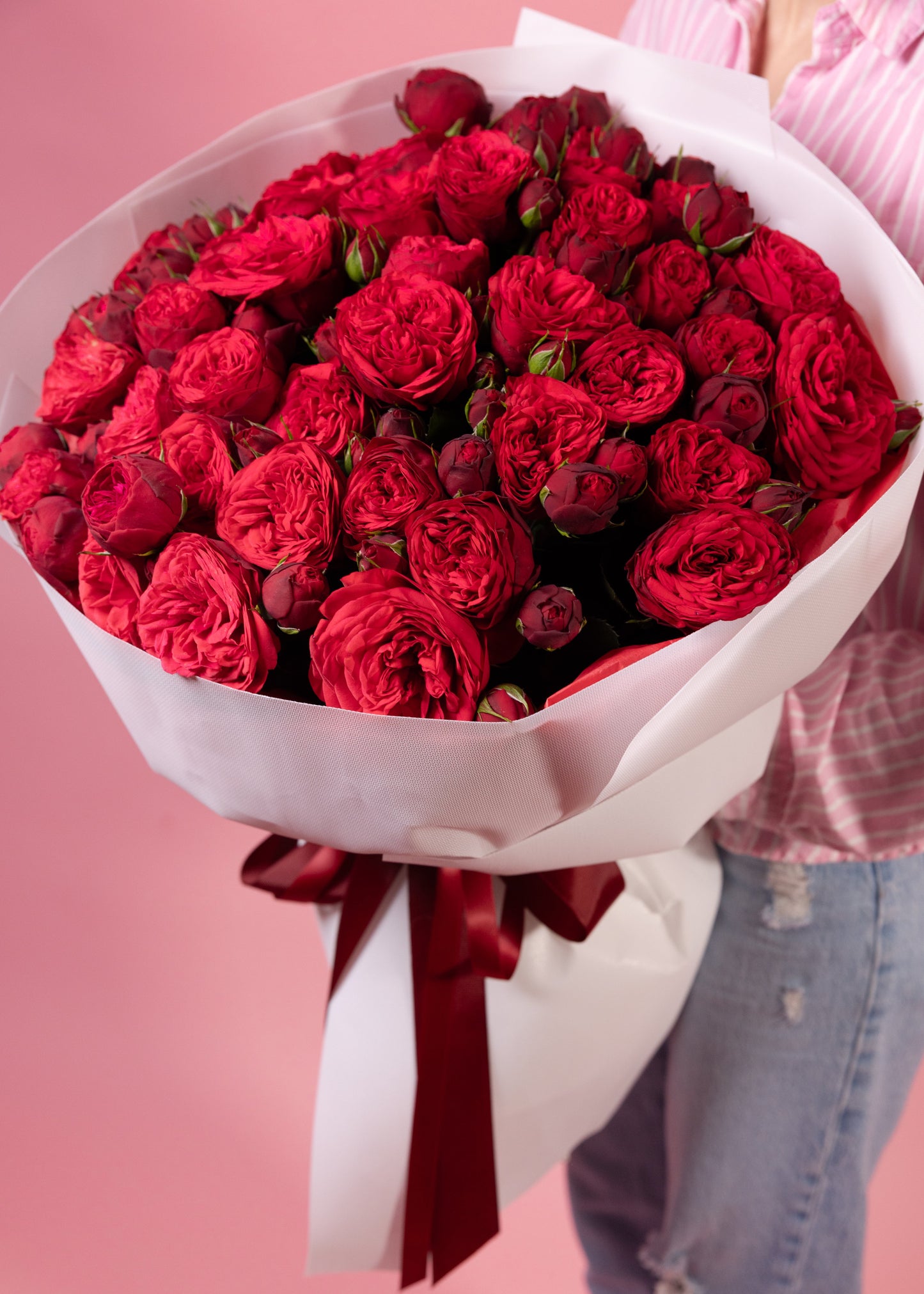 Red Piano Spray Rose Bouquet