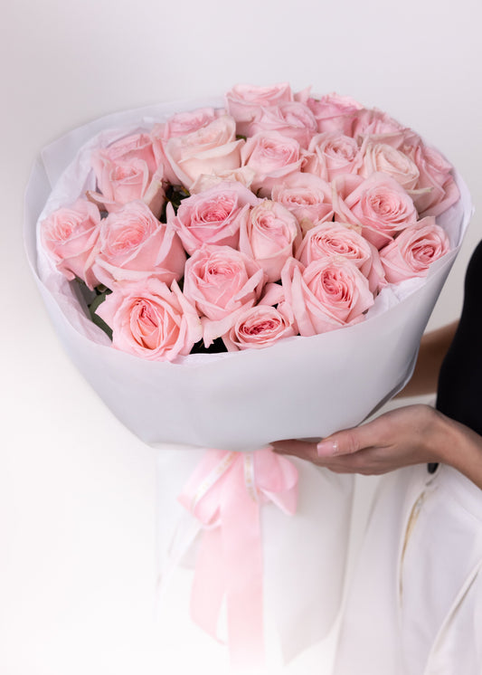 Pink O’Hara Rose Bouquet
